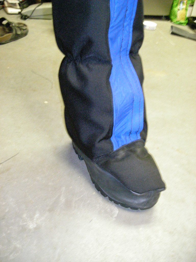 Making Insulated Super Gaiters for Warm Feet in the Mountains