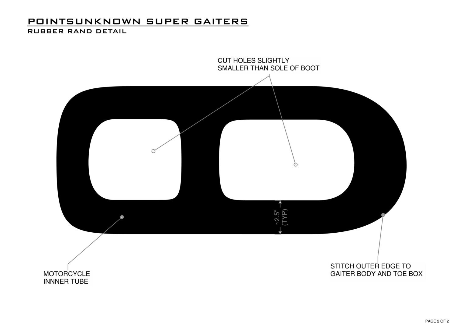 Making Insulated Super Gaiters for Warm Feet in the Mountains