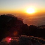 Sunset from Table Mountain
