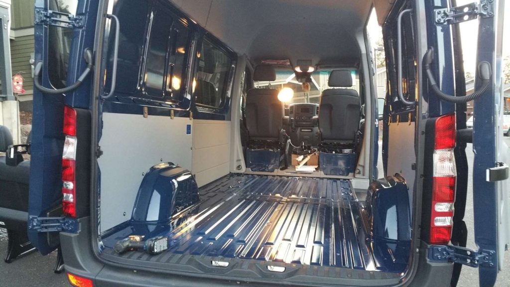 Points Unknown - Sprinter Van back seat second position