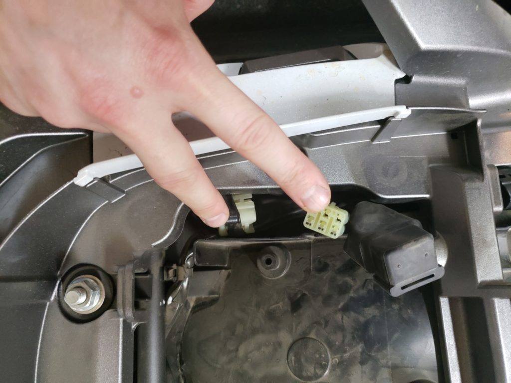 Africa Twin accessory wiring, OEM connection port | Points Unknown