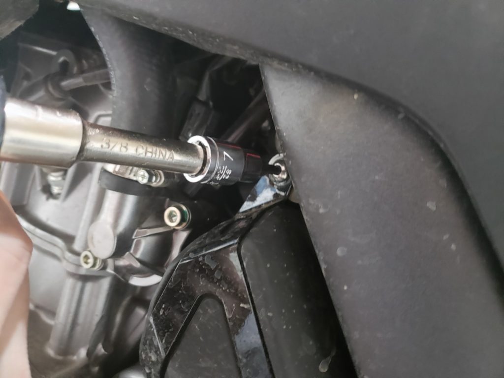 Africa Twin tool box removal | Points Unknown
