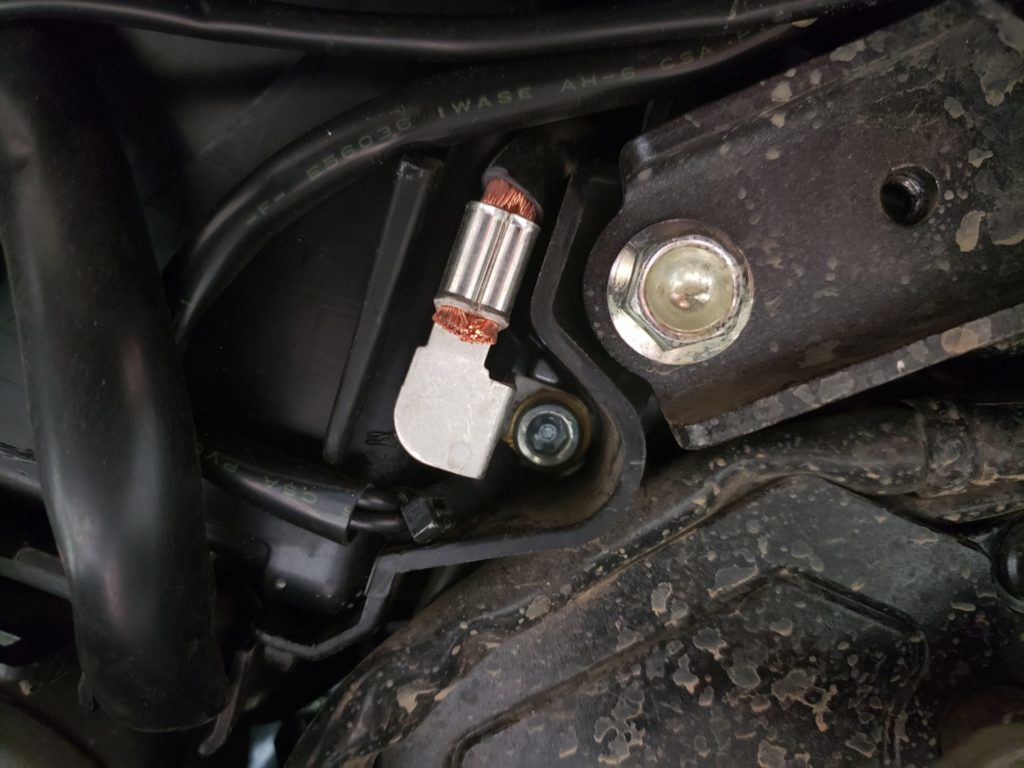 Africa Twin wiring and electrical routing | Points Unknown