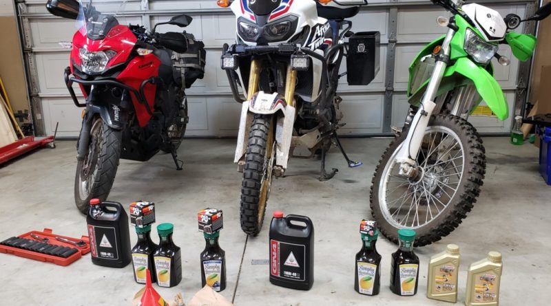 PointsUnknown - Motorcycle Oil Change