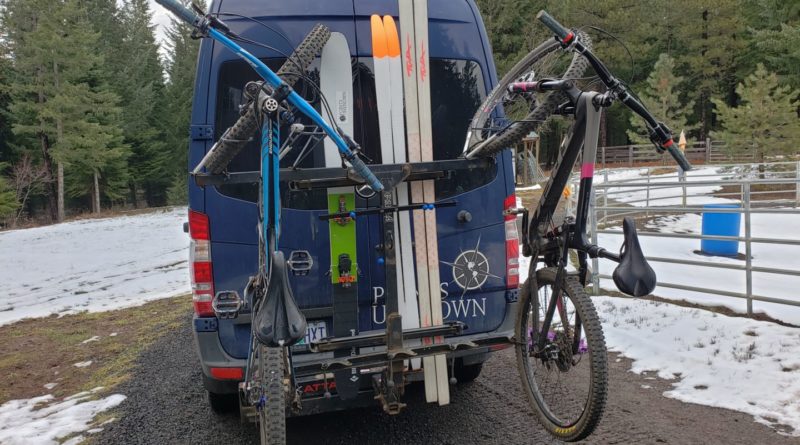 Points Unknown - Vertical Ski Mount and Bike Rack