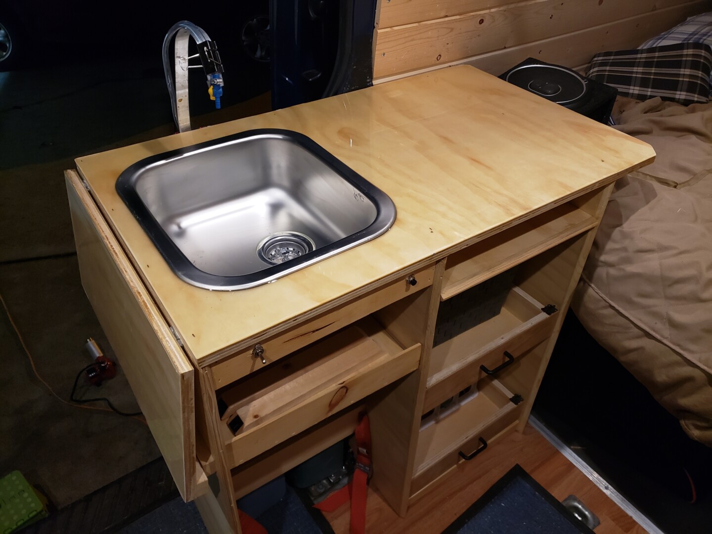 DIY Adventure Van: Modular Kitchen System (v3.0) – Points Unknown