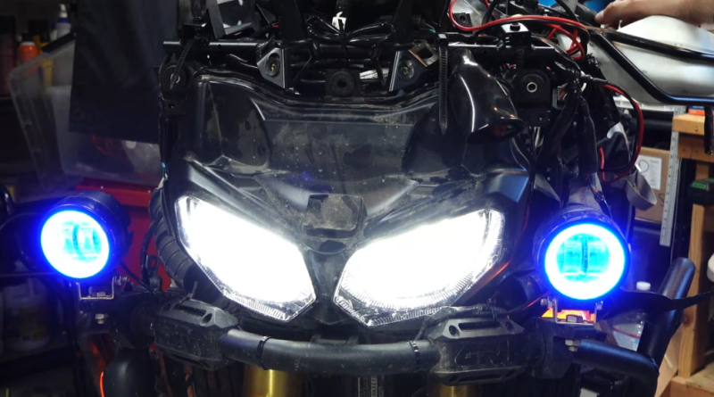 Points Unknown: Africa Twin Electrical Wiring and Auxiliary Lighting